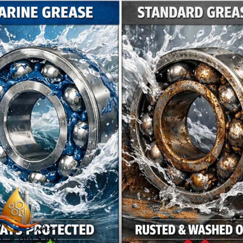 گریس مناسب یاتاقان‌های عرشه کشتی؛ از وینچ تا جرثقیل‌های دریایی